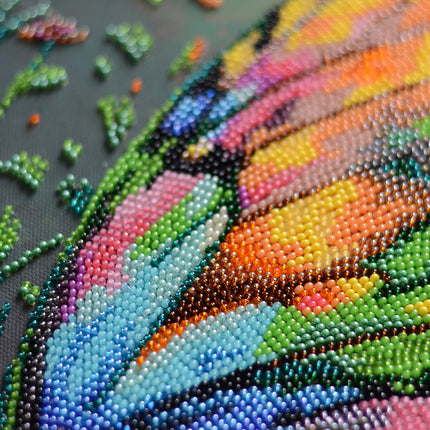 DIY Bead Embroidery Kit " Shades of Summer " 10.2"x15.4" / 26.0x39.0 cm