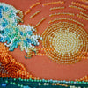 DIY Bead Embroidery Kit "The Murmuring Seа" 14.2"x9.4" / 36.0x24.0 cm