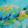 DIY Bead Embroidery Kit "Main Bead Embroidery Kit Ocean Traveler (Animals)" 8.3"x8.3" / 21.0x21.0 cm