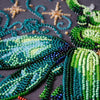 DIY Bead Embroidery Kit "Nature Totem" 9.8"x9.8" / 25.0x25.0 cm