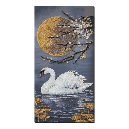DIY Bead Embroidery Kit " Sul Blooms " 7.9"x15.7" / 20.0x40.0 cm