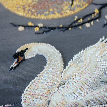 DIY Bead Embroidery Kit " Sul Blooms " 7.9"x15.7" / 20.0x40.0 cm