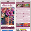 DIY Bead Embroidery Kit "Blooming Thoughts" 10.2"x15.4" / 26.0x39.0 cm
