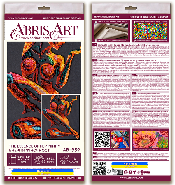 DIY Bead Embroidery Kit 