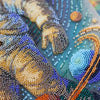 DIY Bead Embroidery Kit "Cosmic Traveler" 10.2"x15.4" / 26.0x39.0 cm