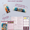 DIY Bead Embroidery Kit "Cosmic Traveler" 10.2"x15.4" / 26.0x39.0 cm