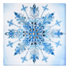 DIY Bead Embroidery Kit "Frost patterns" 8.7"x8.7" / 22.0x22.0 cm