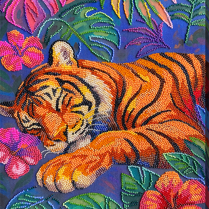 DIY Bead Embroidery Kit "Sweet dream" 10.2"x15.4" / 26.0x39.0 cm