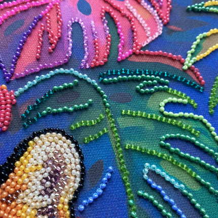 DIY Bead Embroidery Kit "Sweet dream" 10.2"x15.4" / 26.0x39.0 cm