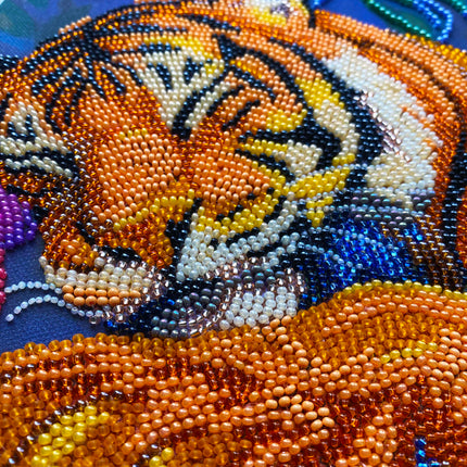 DIY Bead Embroidery Kit "Sweet dream" 10.2"x15.4" / 26.0x39.0 cm