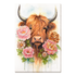 DIY Bead Embroidery Kit "Highland Belle" 10.2"x15.4" / 26.0x39.0 cm