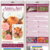 DIY Bead Embroidery Kit "Highland Belle" 10.2"x15.4" / 26.0x39.0 cm