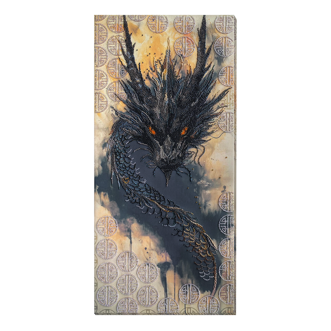 DIY Bead Embroidery Kit "Legend awakened" 11.8"x23.6" / 30.0x60.0 cm