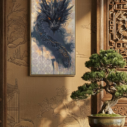 DIY Bead Embroidery Kit "Legend awakened" 11.8"x23.6" / 30.0x60.0 cm