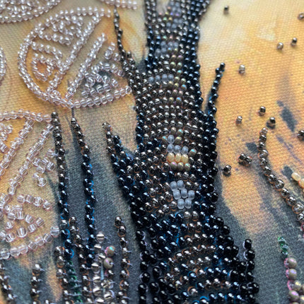 DIY Bead Embroidery Kit "Legend awakened" 11.8"x23.6" / 30.0x60.0 cm