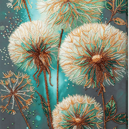 DIY Bead Embroidery Kit "Dream of the air" 8.3"x13.4" / 21.0x34.0 cm