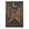 DIY Bead Embroidery Kit "City of dreams" 9.1"x13.4" / 23.0x34.0 cm
