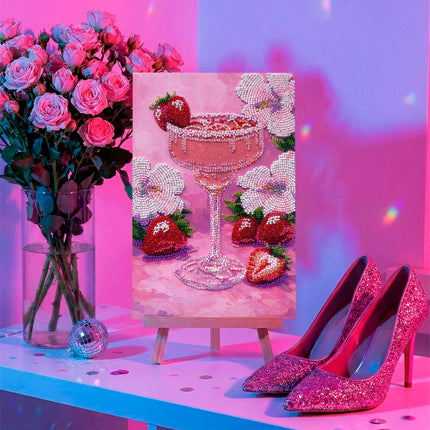 DIY Bead Embroidery Kit "Main Bead Embroidery Kit Fruit Euphoria" 6.3"x9.4" / 16.0x24.0 cm