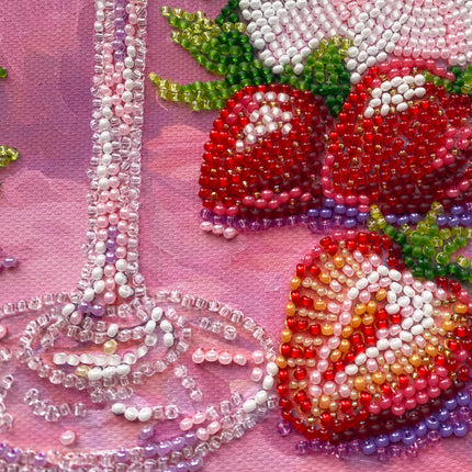 DIY Bead Embroidery Kit "Main Bead Embroidery Kit Fruit Euphoria" 6.3"x9.4" / 16.0x24.0 cm