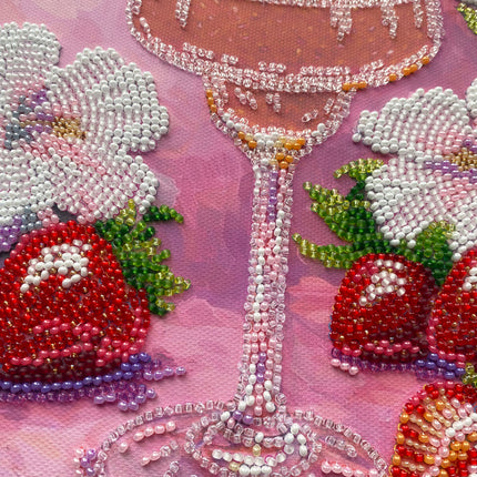 DIY Bead Embroidery Kit "Main Bead Embroidery Kit Fruit Euphoria" 6.3"x9.4" / 16.0x24.0 cm