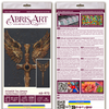 DIY Bead Embroidery Kit "Power talisman" 9.8"x21.3" / 25.0x54.0 cm