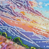 DIY Bead Embroidery Kit "Valley of Dreams" 8.7"x13.0" / 22.0x33.0 cm