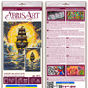 DIY Bead Embroidery Kit "Under a Blazing Sun" 8.7"x13.0" / 22.0x33.0 cm