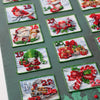 DIY Bead Embroidery Kit "Christmas Advent calendar" 11.8"x33.5" / 30.0x85.0 cm