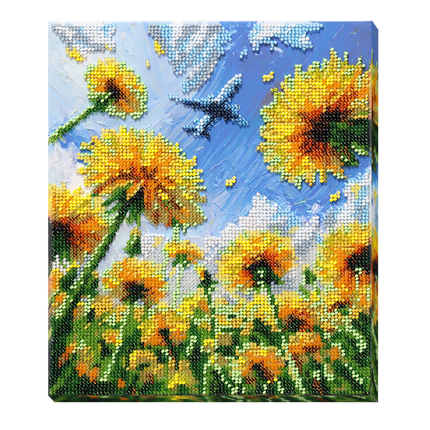 DIY Bead Embroidery Kit "Dream " 7.9"x9.4" / 20.0x24.0 cm