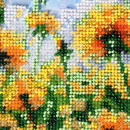 DIY Bead Embroidery Kit "Dream " 7.9"x9.4" / 20.0x24.0 cm