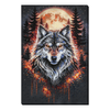 DIY Bead Embroidery Kit "Alpha Wolf" 8.7"x13.0" / 22.0x33.0 cm