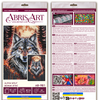 DIY Bead Embroidery Kit "Alpha Wolf" 8.7"x13.0" / 22.0x33.0 cm