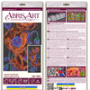 DIY Bead Embroidery Kit "Neon Poppies" 10.2"x20.9" / 26.0x53.0 cm