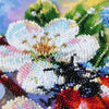 DIY Bead Embroidery Kit "Among Cornflowers" 6.3"x9.4" / 16.0x24.0 cm