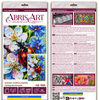 DIY Bead Embroidery Kit "Among Cornflowers" 6.3"x9.4" / 16.0x24.0 cm