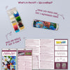DIY Bead Embroidery Kit "Among Cornflowers" 6.3"x9.4" / 16.0x24.0 cm