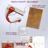 String Art Creative DIY Kit "Amanita" 7.5"x11.4" / 19.0x29.0 cm