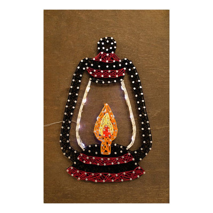 String Art Creative DIY Kit "Lantern" 7.5"x11.4" / 19.0x29.0 cm
