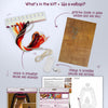 String Art Creative DIY Kit "Lantern" 7.5"x11.4" / 19.0x29.0 cm
