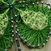 String Art Creative DIY Kit "The magic of the clover" 7.5"x11.4" / 19.0x29.0 cm