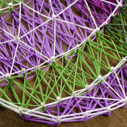 String Art Creative DIY Kit "Easter egg" 7.5"x11.4" / 19.0x29.0 cm