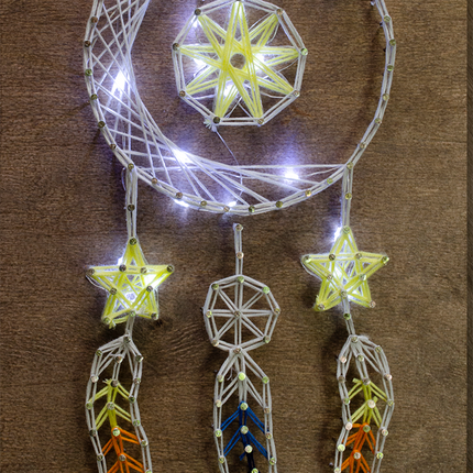 String Art Creative DIY Kit "Dream talisman" 7.5"x11.4" / 19.0x29.0 cm