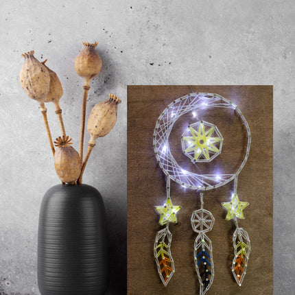 String Art Creative DIY Kit "Dream talisman" 7.5"x11.4" / 19.0x29.0 cm