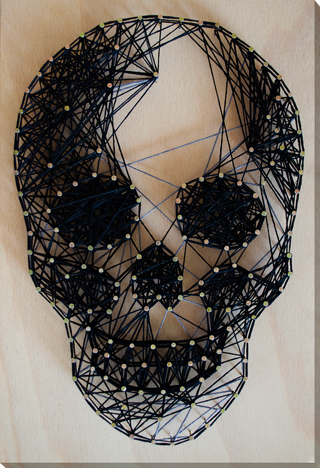 String Art Creative DIY Kit "Boo! Just me" 7.5"x11.4" / 19.0x29.0 cm