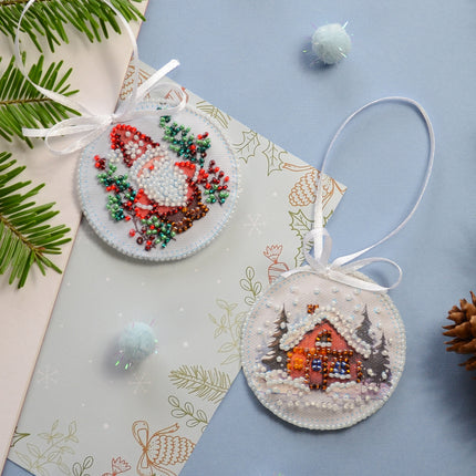 DIY Christmas tree toy kit "Decoration Winter wizard "
