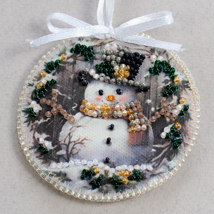 DIY Christmas tree toy kit "Decoration Winter guest"