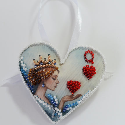 DIY Christmas tree toy kit "Decoration Majestic Love (Romantic Stories)"