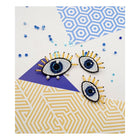Beadwork kit for creating brooch 