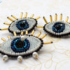 Beadwork kit for creating brooch "Mirror of the Soul"