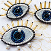 Beadwork kit for creating brooch "Mirror of the Soul"